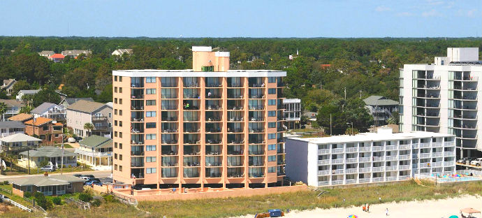 Carolina Reef North Myrtle Beach Affordable Oceanfront Condo Rentals 2256