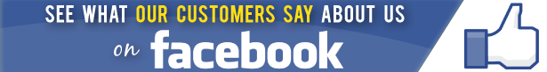 See what our customers say about us on Facebook!